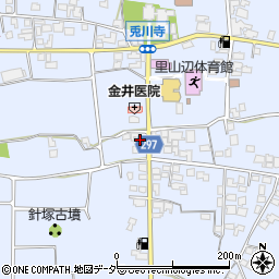 長野県松本市里山辺薄町3084周辺の地図