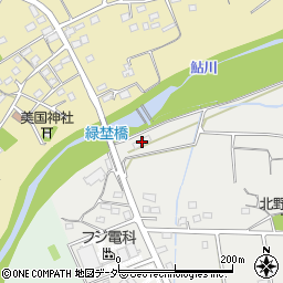 群馬県藤岡市鮎川839周辺の地図