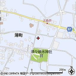 長野県松本市里山辺薄町2743周辺の地図