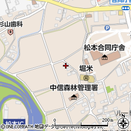 長野県松本市島立1252周辺の地図