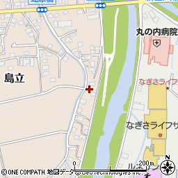 長野県松本市島立492周辺の地図