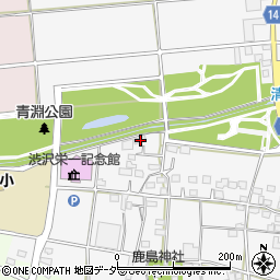 埼玉県深谷市下手計1223周辺の地図
