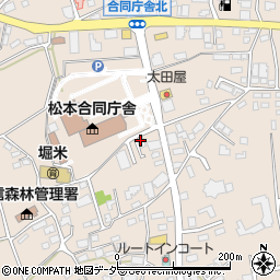 長野県松本市島立975周辺の地図