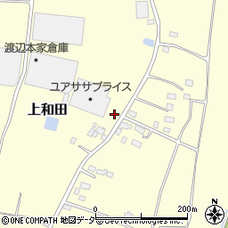 茨城県古河市上和田548周辺の地図