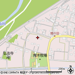 埼玉県熊谷市間々田681周辺の地図