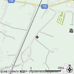 茨城県鉾田市造谷1252-7周辺の地図