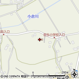 吉生公民館周辺の地図