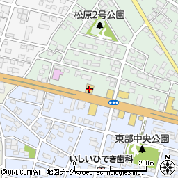 はま寿司館林松原店周辺の地図