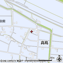 埼玉県深谷市高島351周辺の地図