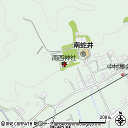 南西神社周辺の地図