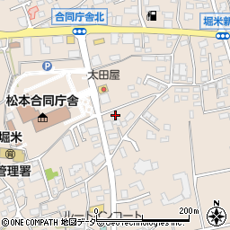 長野県松本市島立978周辺の地図