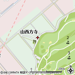 福井県あわら市山西方寺周辺の地図