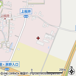 長野県佐久市桜井（上桜井）周辺の地図