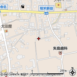 長野県松本市島立810周辺の地図