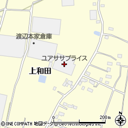 茨城県古河市上和田393周辺の地図