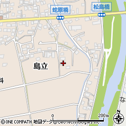 長野県松本市島立534周辺の地図
