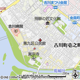 岐阜県飛騨市古川町弐之町6-15周辺の地図