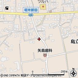 長野県松本市島立609周辺の地図