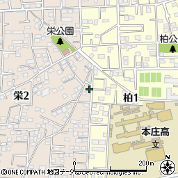 福島ガラス店周辺の地図