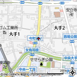有限会社飯田屋製菓周辺の地図