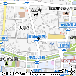 左衛門周辺の地図