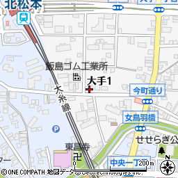 石浦茶道教室周辺の地図