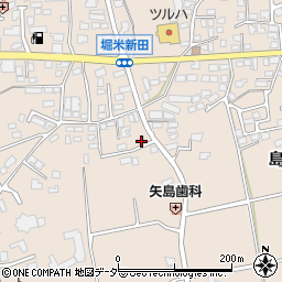 長野県松本市島立610周辺の地図
