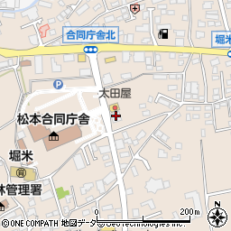 長野県松本市島立976周辺の地図
