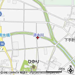 埼玉県深谷市下手計871周辺の地図