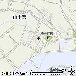 福井県あわら市山十楽9周辺の地図