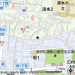 長野県松本市清水2丁目2-18周辺の地図