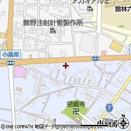 がってん寿司館林店周辺の地図