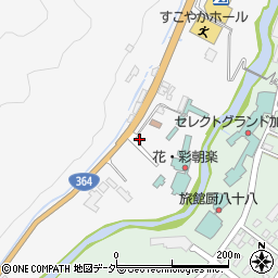 石川県加賀市山中温泉こおろぎ町イ周辺の地図