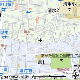 長野県松本市清水2丁目2-20周辺の地図