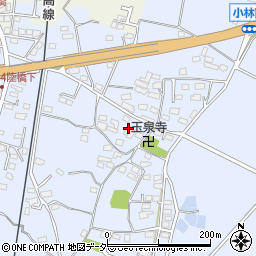 群馬県藤岡市小林207-1周辺の地図