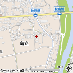長野県松本市島立533周辺の地図