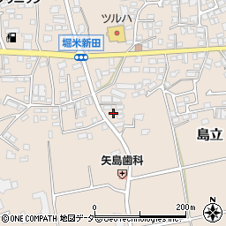 長野県松本市島立633周辺の地図