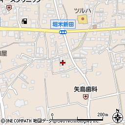 長野県松本市島立612周辺の地図