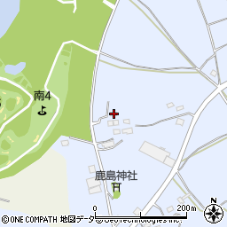 茨城県石岡市下林1246-4周辺の地図