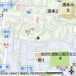長野県松本市清水2丁目2-1周辺の地図