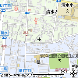 長野県松本市清水2丁目2-19周辺の地図