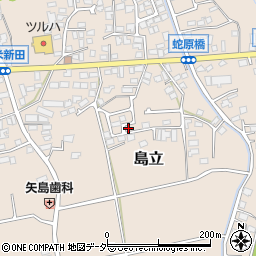 長野県松本市島立655周辺の地図