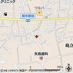 長野県松本市島立634周辺の地図