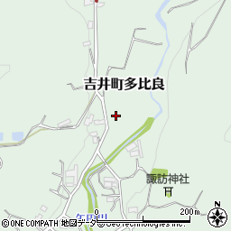 〒370-2115 群馬県高崎市吉井町多比良の地図
