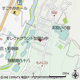 石川県加賀市山中温泉菅谷町イ周辺の地図