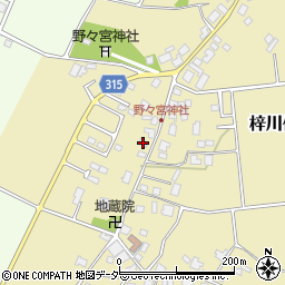 長野県松本市梓川倭209周辺の地図