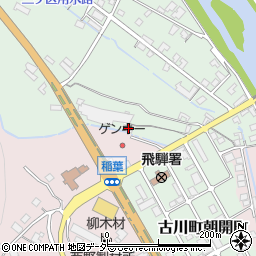 岐阜県飛騨市古川町宮城町104周辺の地図