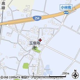 群馬県藤岡市小林234-3周辺の地図