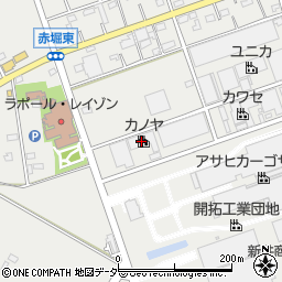 株式会社カノヤ周辺の地図