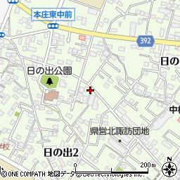 埼玉県本庄市日の出周辺の地図